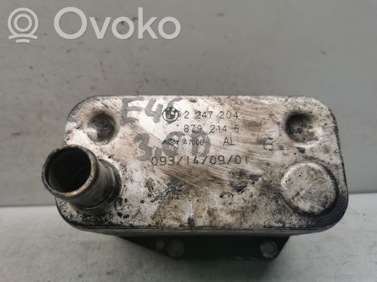 BMW 3 E46 Oil filter mounting bracket 2247204