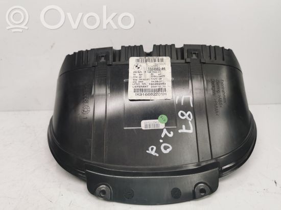 BMW 1 E81 E87 Speedometer (instrument cluster) 102498284