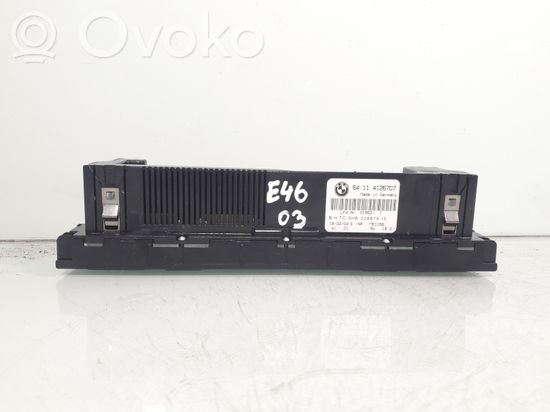BMW 3 E46 Climate control unit 64114126707 4126707