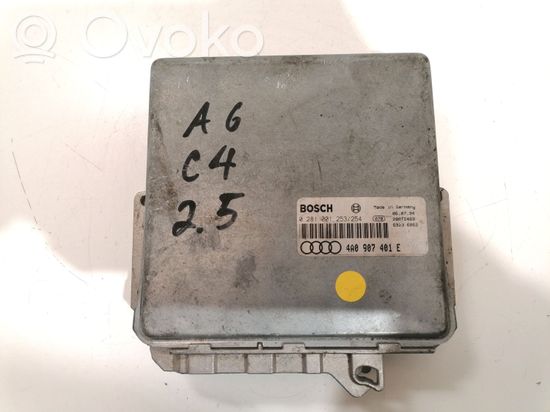 Audi A6 S6 C4 4A Engine control unit/module 4A0907401E 0281001253254