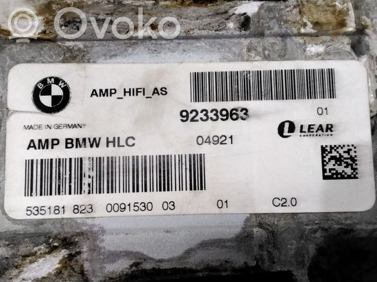 BMW 3 E90 E91 Sound amplifier 9233963 535181823