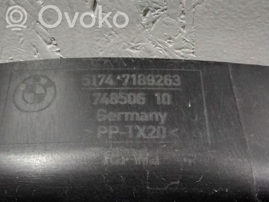 BMW 1 E81 E87 Air intake duct part 7189263 74850610