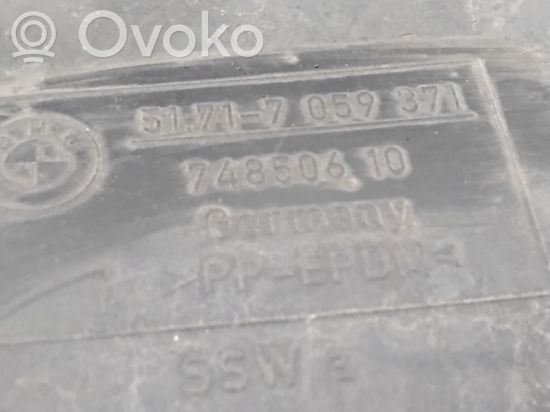 BMW 1 E81 E87 Front wheel arch liner splash guards 7059371 748506