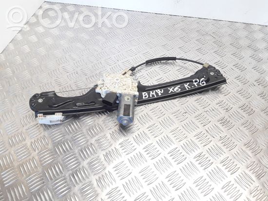 BMW X6 E71 E72 Rear door window regulator with motor