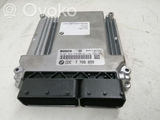 BMW 7 E65 E66 Engine control unit/module 7799899 0281012479 1039S11629