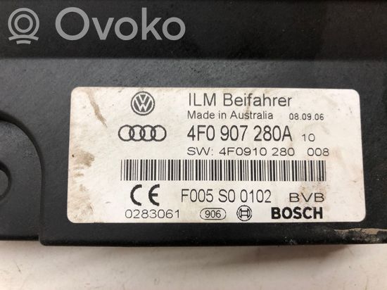 Audi A6 S6 C6 4F Brake system control unit/module 4F0907280A F005S00102 PBTGF20