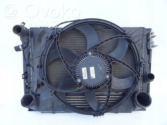 BMW 1 E81 E87 Radiator set 9169526 781029101
