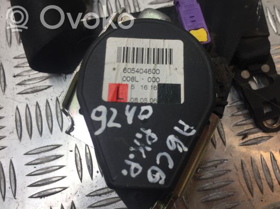 Audi A6 S6 C6 4F Front seatbelt 605404800 9240