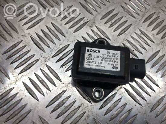 Audi A4 S4 B6 8E 8H ESP acceleration yaw rate sensor 8E0907637A