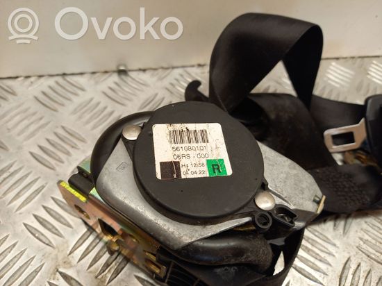 Volkswagen PASSAT B5.5 Front seatbelt 561080101