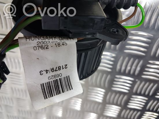 BMW X5 E53 Heater fan/blower 2187943