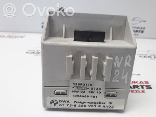 BMW 3 E46 Yaw turn rate sensor 657583869329