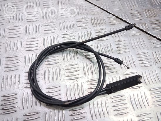 BMW 5 E60 E61 Engine bonnet/hood lock release cable 7034259