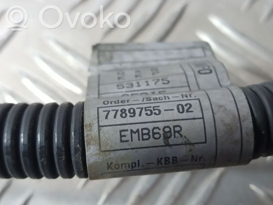 BMW 5 E60 E61 Positive cable (battery) 7789755
