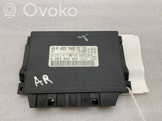 Mercedes-Benz E W211 Parking PDC control unit/module A0255457132