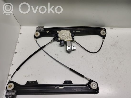 BMW 5 E60 E61 Front door window regulator with motor