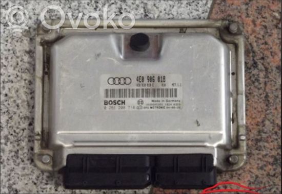 Audi A8 S8 D3 4E Engine control unit/module ECU 4E0906018