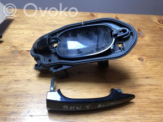 BMW 5 E60 E61 Front door exterior handle 51217034543