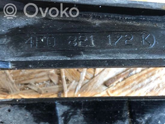 Audi A8 S8 D3 4E Front wheel arch liner splash guards 4E0821172K