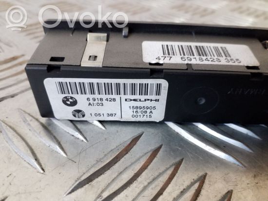 BMW 7 E65 E66 Seat heating switch 6918428 15895905