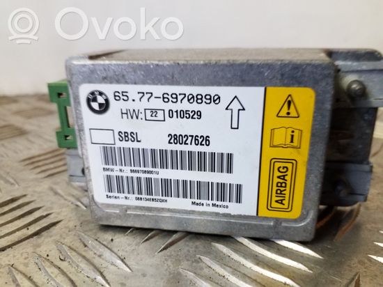 BMW 7 E65 E66 Airbag control unit/module 6970890 28027626
