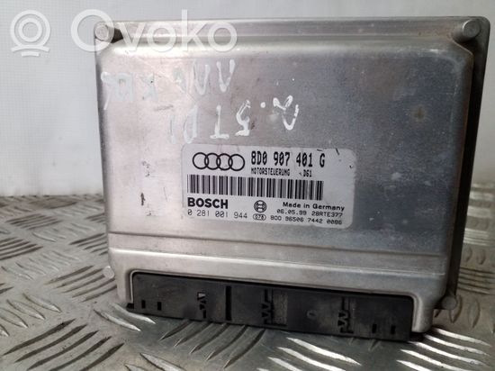 Audi A4 S4 B5 8D Engine control unit/module 8D0907401G 0281001944