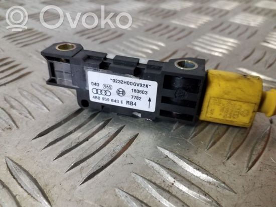 Audi A3 S3 8P Airbag deployment crash/impact sensor 4B0959643E