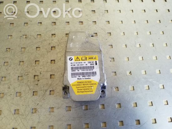 BMW 5 E60 E61 Airbag control unit/module 6577917201901