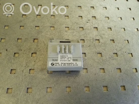 BMW X5 E53 Alarm control unit/module 65758382240
