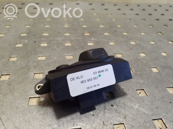 Audi A8 S8 D3 4E Other switches/knobs/shifts 4E0953551