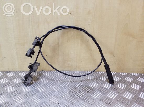 BMW 5 E60 E61 Engine bonnet/hood lock release cable 7034259 51237115229