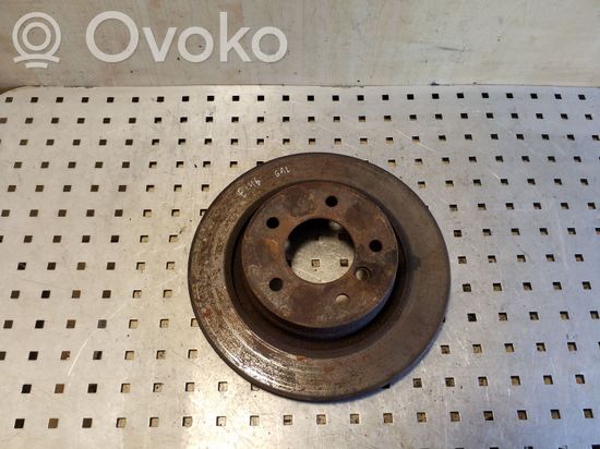 BMW 3 E46 Rear brake disc