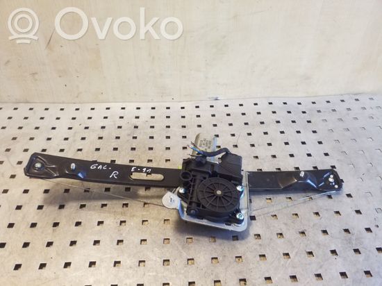 BMW 3 E90 E91 Rear door window regulator with motor 1060079