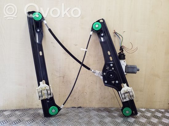 BMW 3 E90 E91 Front door window regulator with motor 7060266 6927028 996625101