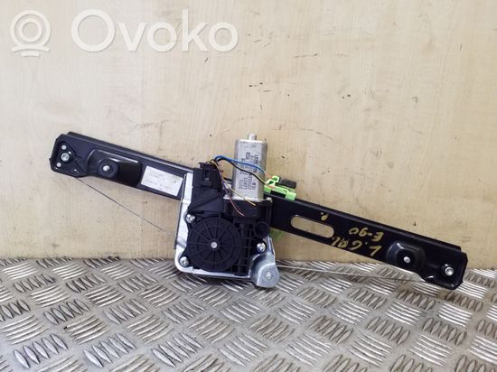 BMW 3 E90 E91 Rear door window regulator with motor 7075883
