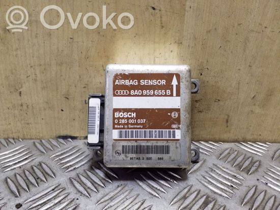 Audi A4 S4 B5 8D Airbag control unit/module 8A0959655B 0285001037