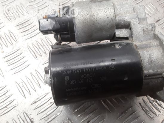 BMW 1 E82 E88 Starter motor 7521116 0001107424
