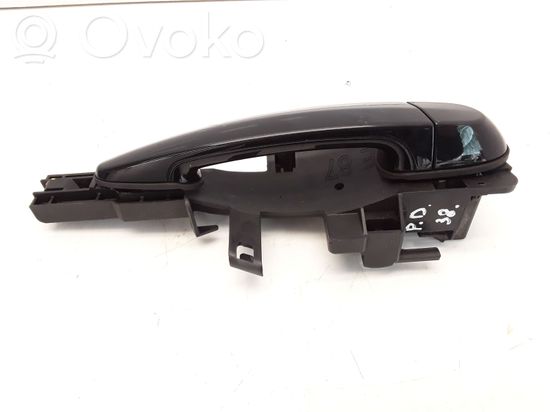 BMW 1 E81 E87 Front door exterior handle SCHWARZ2 JETBLACK