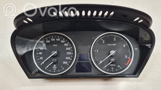 BMW 5 E60 E61 Speedometer (instrument cluster) 62109194889 110080398081 6965359