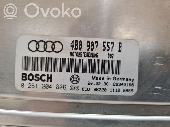 Audi A6 S6 C5 4B Engine control unit/module 4B0907557B 0261204806