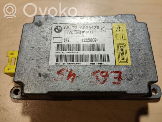 BMW 7 E65 E66 Airbag control unit/module 65776920472