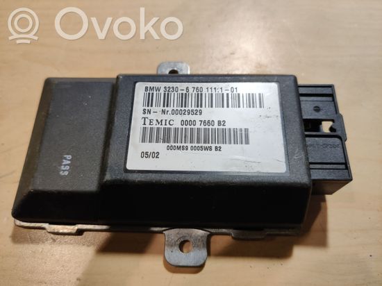 BMW 7 E65 E66 Steering rack control module 32306760111101