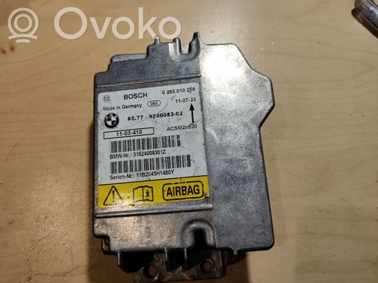 BMW X5 E70 Airbag control unit/module 6577924008302