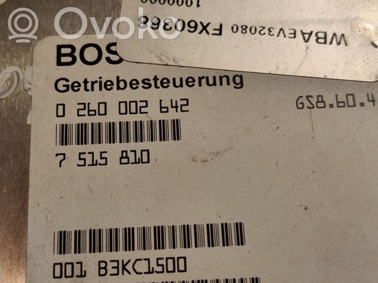 BMW 3 E46 Gearbox control unit/module 0260002642 7515810