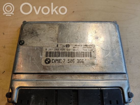 BMW 7 E65 E66 Engine control unit/module 0261204620 7506366