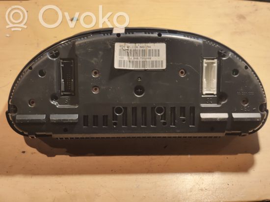 BMW 5 E39 Speedometer (instrument cluster) 62116903794