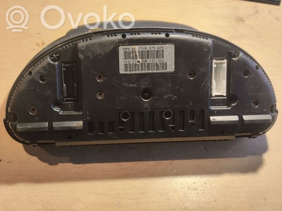 BMW 5 E39 Speedometer (instrument cluster) 62118375675