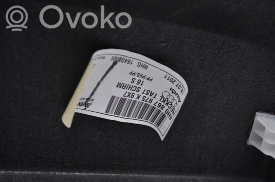 Audi A8 S8 D4 4H Trunk/boot floor carpet liner 4H0867975