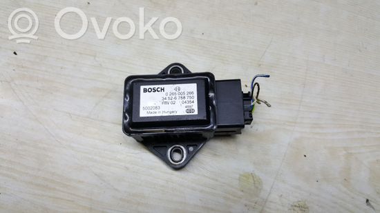 BMW 5 E60 E61 ESP acceleration yaw rate sensor 0265005266 34526758750 04354