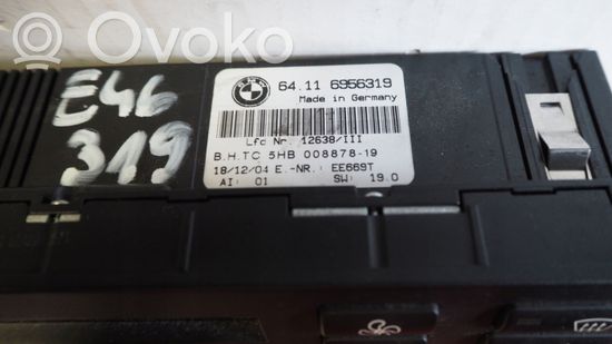 BMW 3 E46 Climate control unit 6956319